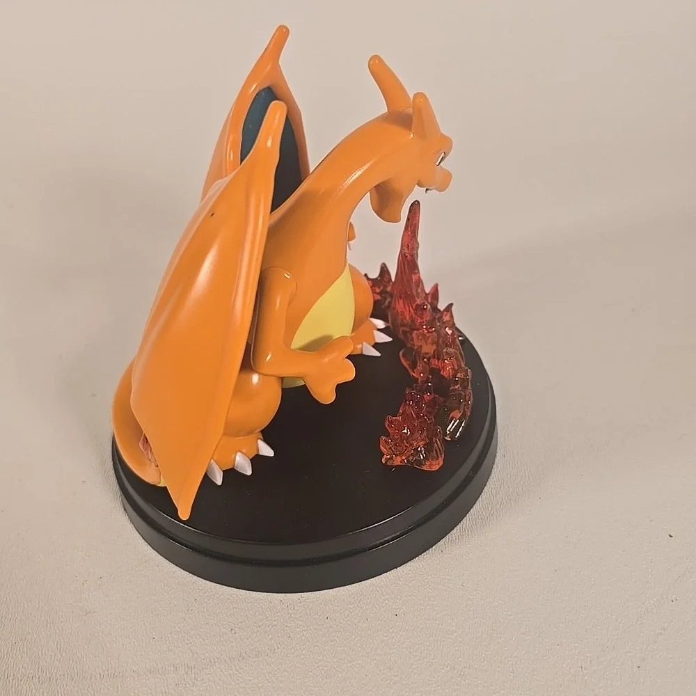 CHARIZARD EX Fire Breathing Card Display Figurine Statue from EX Super‎ Premium